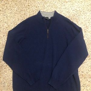 Saks Fifth Avenue Men’s Navy Cashmere Pullover